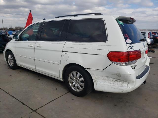 5FNRL3H47AB067463 - 2010 HONDA ODYSSEY EX WHITE photo 2