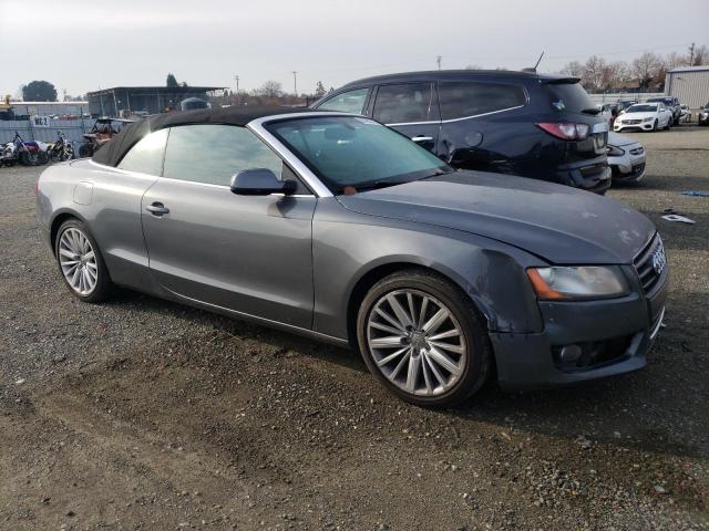 WAUAFAFH4CN008239 - 2012 AUDI A5 PREMIUM GRAY photo 4