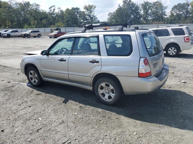 JF1SG63617G717523 - 2007 SUBARU FORESTER 2.5X SILVER photo 2