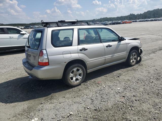 JF1SG63617G717523 - 2007 SUBARU FORESTER 2.5X SILVER photo 3