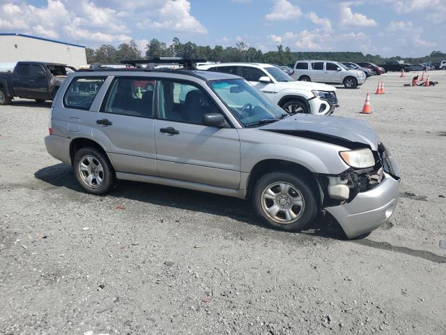 JF1SG63617G717523 - 2007 SUBARU FORESTER 2.5X SILVER photo 4
