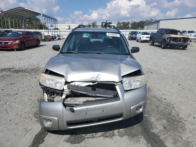 JF1SG63617G717523 - 2007 SUBARU FORESTER 2.5X SILVER photo 5