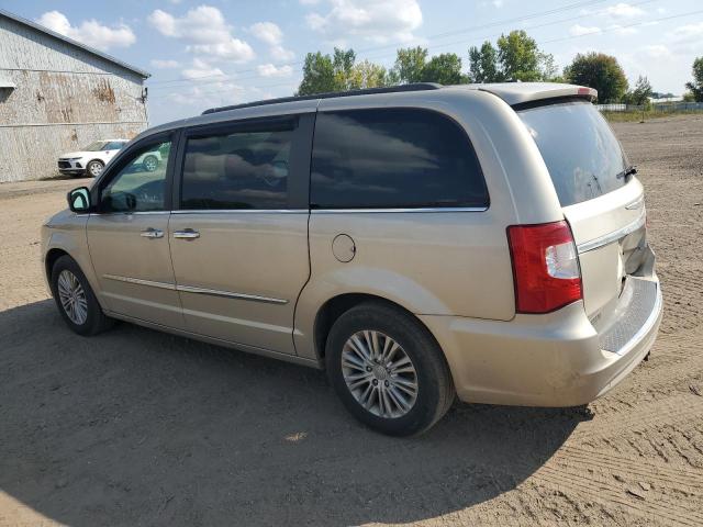 2C4RC1CG6FR610352 - 2015 CHRYSLER TOWN & COU TOURING L TAN photo 2