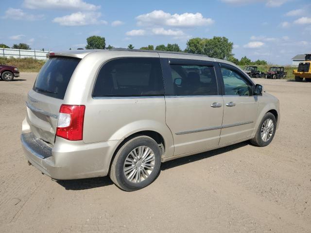 2C4RC1CG6FR610352 - 2015 CHRYSLER TOWN & COU TOURING L TAN photo 3