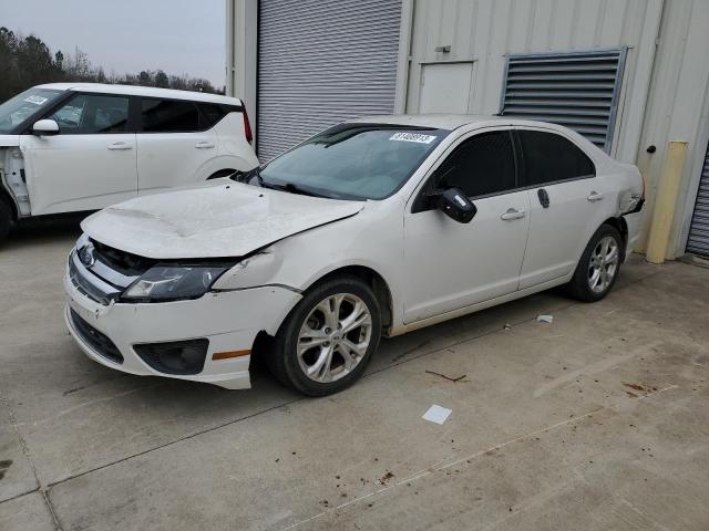 3FAHP0HA0CR164614 - 2012 FORD FUSION SE WHITE photo 1