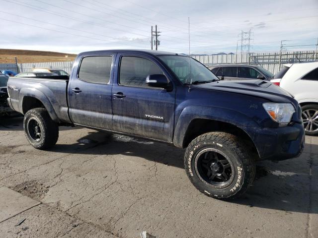 3TMMU4FN5DM059855 - 2013 TOYOTA TACOMA DOUBLE CAB LONG BED BLUE photo 4