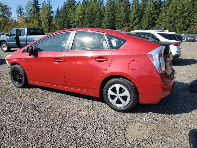 JTDKN3DU2F0395218 - 2015 TOYOTA PRIUS Qırmızı foto 2
