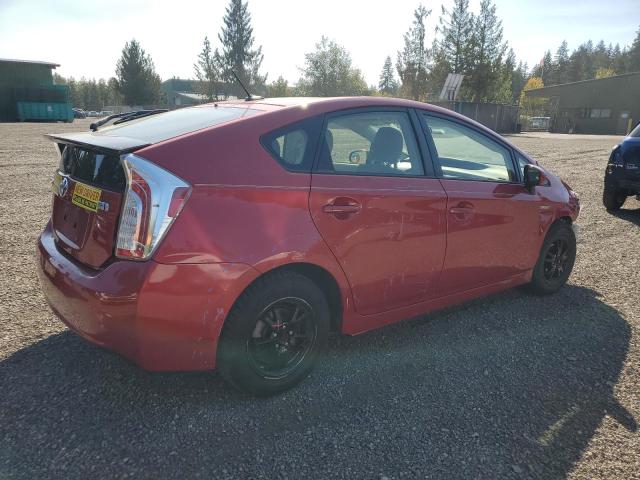 JTDKN3DU2F0395218 - 2015 TOYOTA PRIUS Qırmızı foto 3