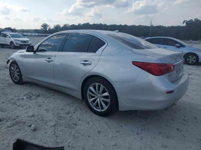JN1BV7AP3EM681725 - 2014 INFINITI Q50 BASE Сріблястий фото 2
