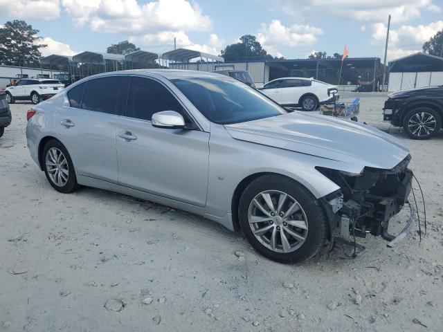 JN1BV7AP3EM681725 - 2014 INFINITI Q50 BASE Сріблястий фото 4