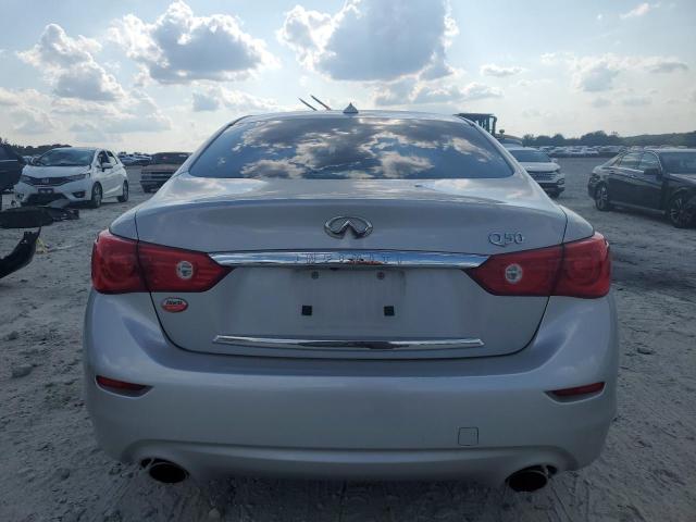 JN1BV7AP3EM681725 - 2014 INFINITI Q50 BASE Сріблястий фото 6