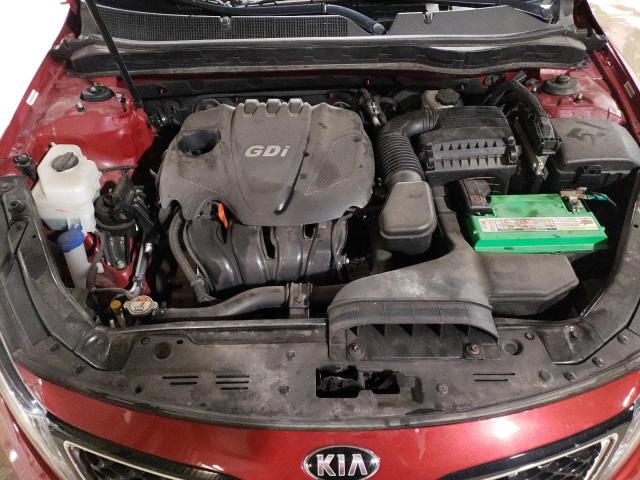 5XXGM4A78FG347282 - 2015 KIA OPTIMA LX RED photo 11