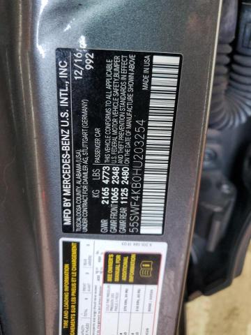 55SWF4KB0HU203254 - 2017 MERCEDES-BENZ C 300 4MATIC BLACK photo 13