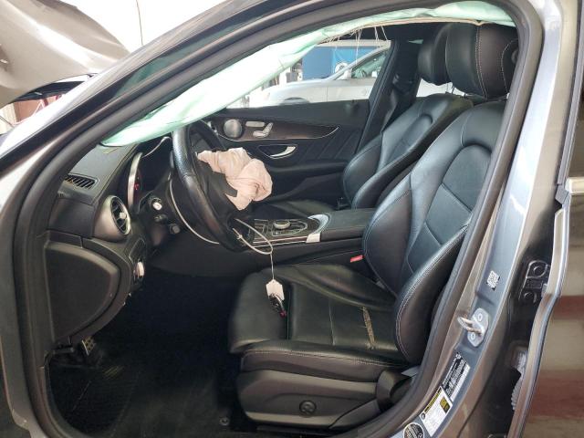 55SWF4KB0HU203254 - 2017 MERCEDES-BENZ C 300 4MATIC BLACK photo 7