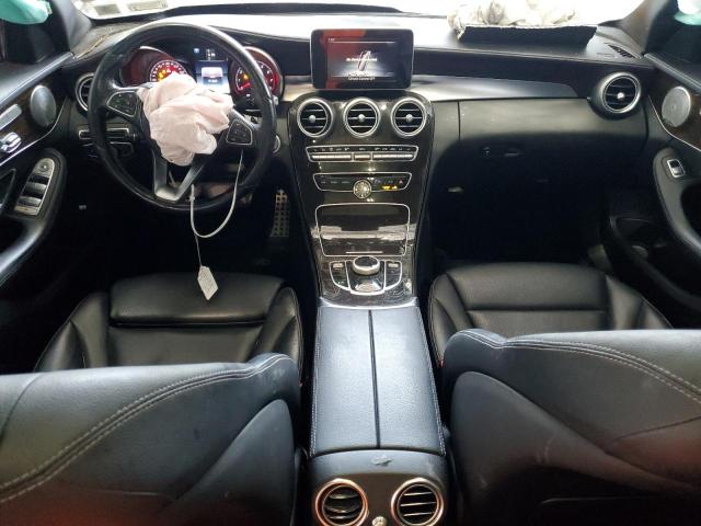 55SWF4KB0HU203254 - 2017 MERCEDES-BENZ C 300 4MATIC BLACK photo 8