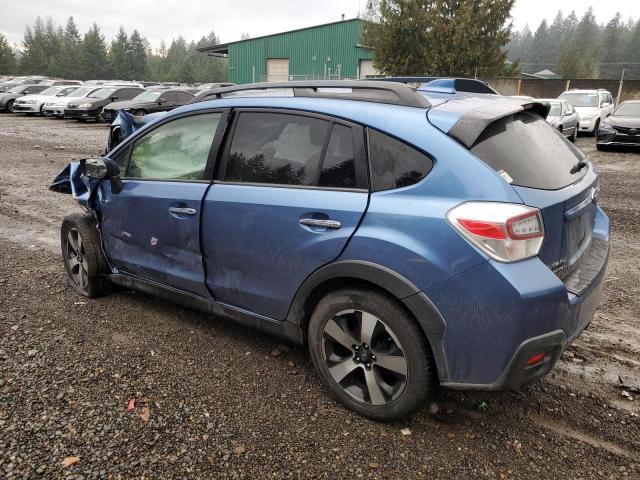 JF2GPBLC7GH213780 - 2016 SUBARU CROSSTREK 2.0I HYBRID TOURING BLUE photo 2