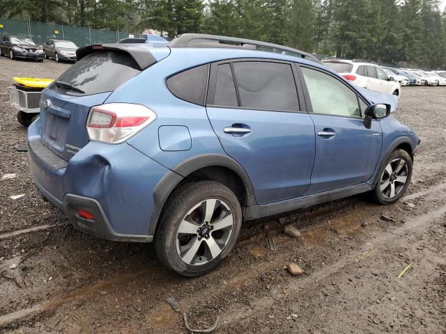 JF2GPBLC7GH213780 - 2016 SUBARU CROSSTREK 2.0I HYBRID TOURING BLUE photo 3