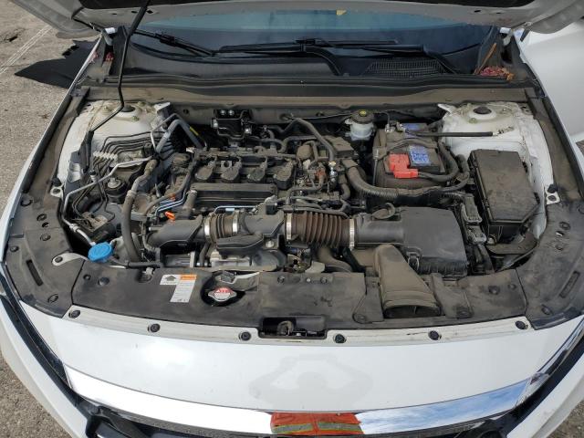 1HGCV1F19MA112866 - 2021 HONDA ACCORD LX WHITE photo 11
