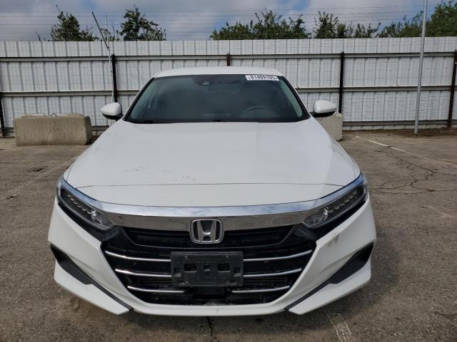 1HGCV1F19MA112866 - 2021 HONDA ACCORD LX WHITE photo 5
