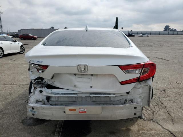 1HGCV1F19MA112866 - 2021 HONDA ACCORD LX WHITE photo 6