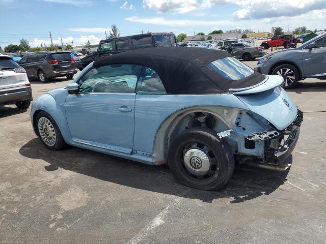 3VW5P7AT7EM807765 - 2014 VOLKSWAGEN BEETLE ლურჯი ფოტო 2