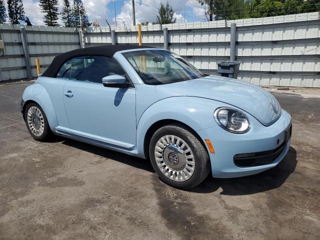 3VW5P7AT7EM807765 - 2014 VOLKSWAGEN BEETLE ლურჯი ფოტო 4