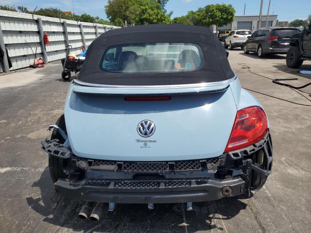 3VW5P7AT7EM807765 - 2014 VOLKSWAGEN BEETLE ლურჯი ფოტო 6