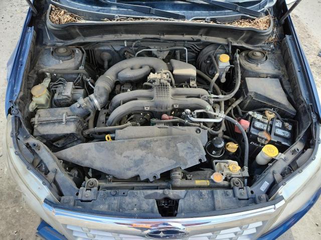 JF2SHABC1DH415805 - 2013 SUBARU FORESTER 2.5X 蓝色 照片 12