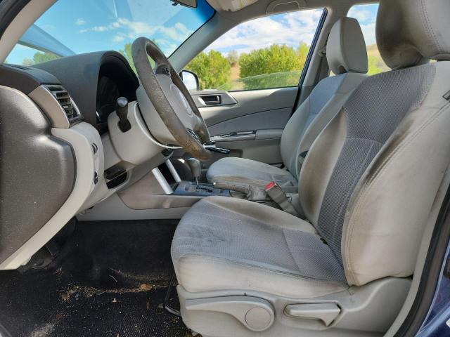 JF2SHABC1DH415805 - 2013 SUBARU FORESTER 2.5X 蓝色 照片 7