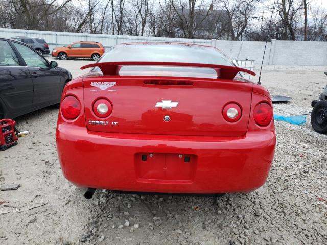 1G1AL18F187243547 - 2008 CHEVROLET COBALT LT RED photo 6