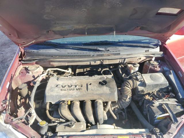 1NXBR32E88Z988931 - 2008 TOYOTA COROLLA CE წითელი ფოტო 11