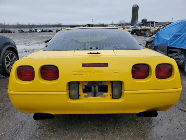 1G1YY22P1R5101834 - 1994 CHEVROLET CORVETTE YELLOW photo 6