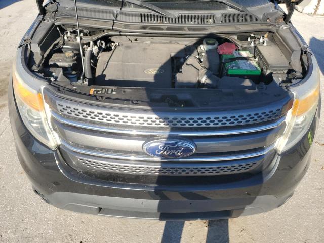 1FM5K7D82FGA25051 - 2015 FORD EXPLORER XLT Սև լուսանկար 12