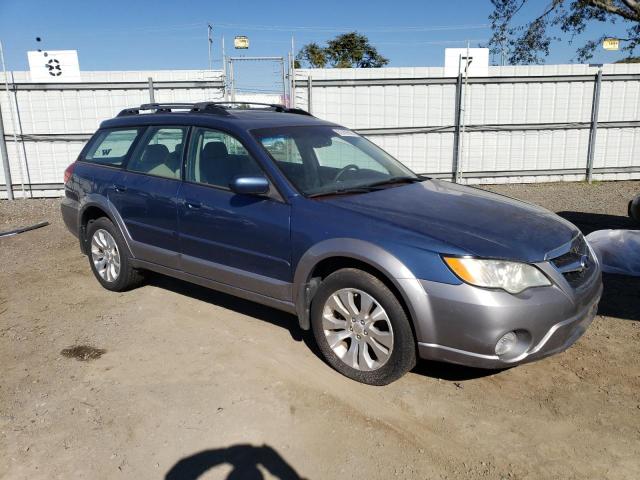 4S4BP62C687327824 - 2008 SUBARU OUTBACK 2.5I LIMITED BLUE photo 4