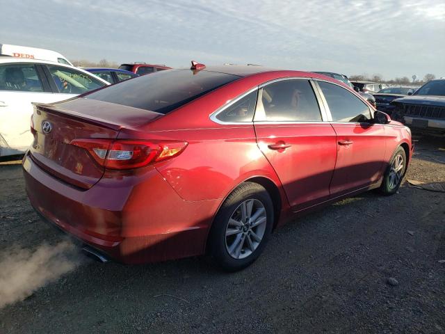 5NPE24AF1FH015953 - 2015 HYUNDAI SONATA SE RED photo 3