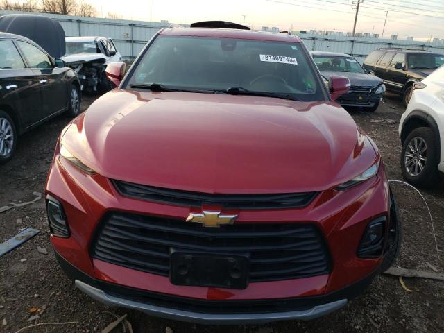 3GNKBHRS3KS668982 - 2019 CHEVROLET BLAZER 3LT RED photo 5