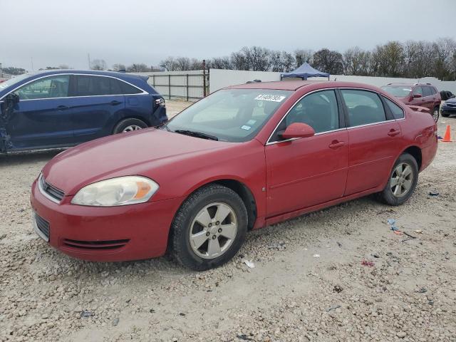 2G1WT58K181341548 - 2008 CHEVROLET IMPALA LT RED photo 1