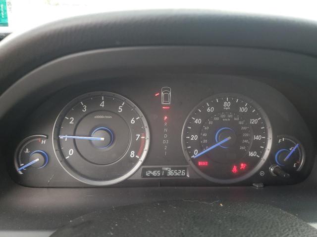 5J6TF2H58CL010750 - 2012 HONDA CROSSTOUR EXL თეთრი ფოტო 9