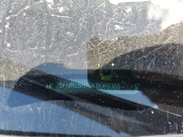 5FNRL6H70KB069388 - 2019 HONDA ODYSSEY EXL Մոխրագույն լուսանկար 13