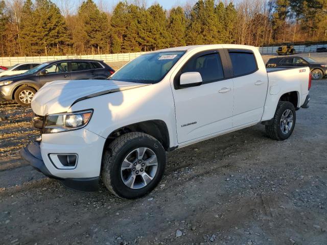 1GCGSDEN7J1197393 - 2018 CHEVROLET COLORADO Z71 WHITE photo 1