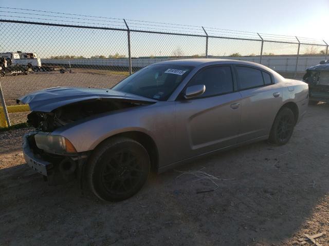 2C3CDXBG4EH356480 - 2014 DODGE CHARGER SE GRAY photo 1