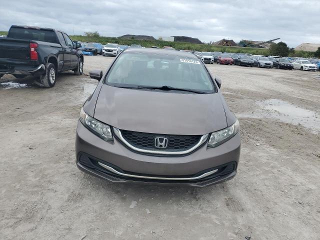 19XFB2F51EE042808 - 2014 HONDA CIVIC LX GRAY photo 5