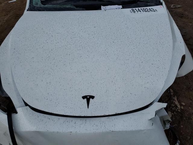 7SAYGDEE8PF621592 - 2023 TESLA MODEL Y WHITE photo 11