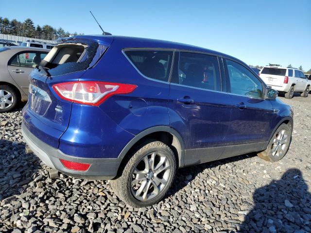 1FMCU9H93DUA29544 - 2013 FORD ESCAPE SEL BLUE photo 3