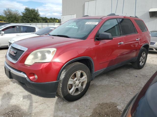 1GKKRPEDXCJ154401 - 2012 GMC ACADIA SLE RED photo 1