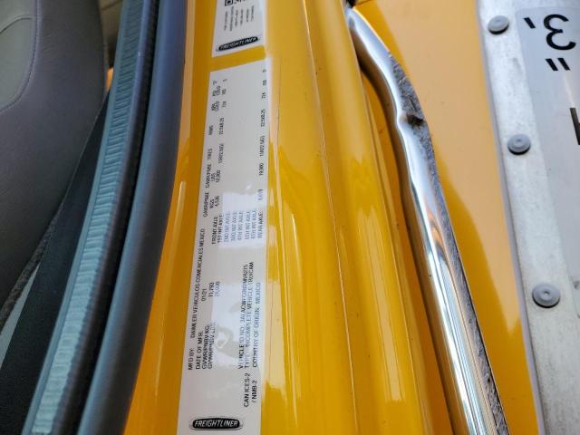3ALACWFC0NDMV6275 - 2022 FREIGHTLINER M2 106 MEDIUM DUTY YELLOW photo 10