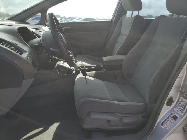 2HGFA1F50AH302323 - 2010 HONDA CIVIC LX SILVER photo 7
