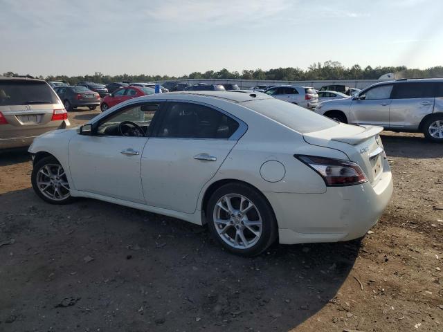 1N4AA5AP0EC472883 - 2014 NISSAN MAXIMA S WHITE photo 2