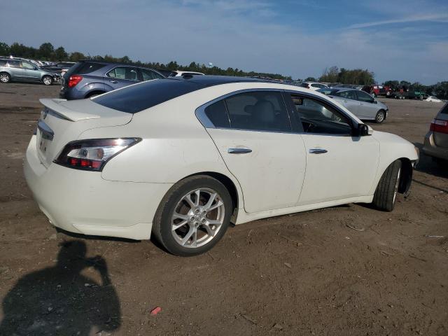 1N4AA5AP0EC472883 - 2014 NISSAN MAXIMA S WHITE photo 3