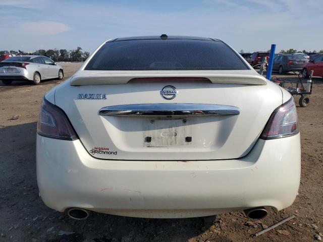 1N4AA5AP0EC472883 - 2014 NISSAN MAXIMA S WHITE photo 6